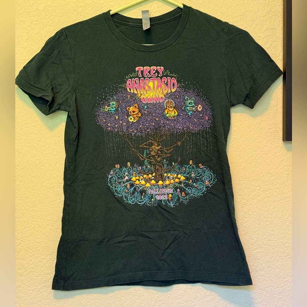 Trey Anastasio Band 2022 tour Dark Green T-Shirt - size Medium - Picture 1 of 3